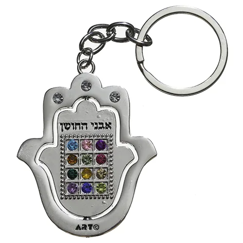 מחזיק מפתחות ניקל מהודר 5 ס"מ