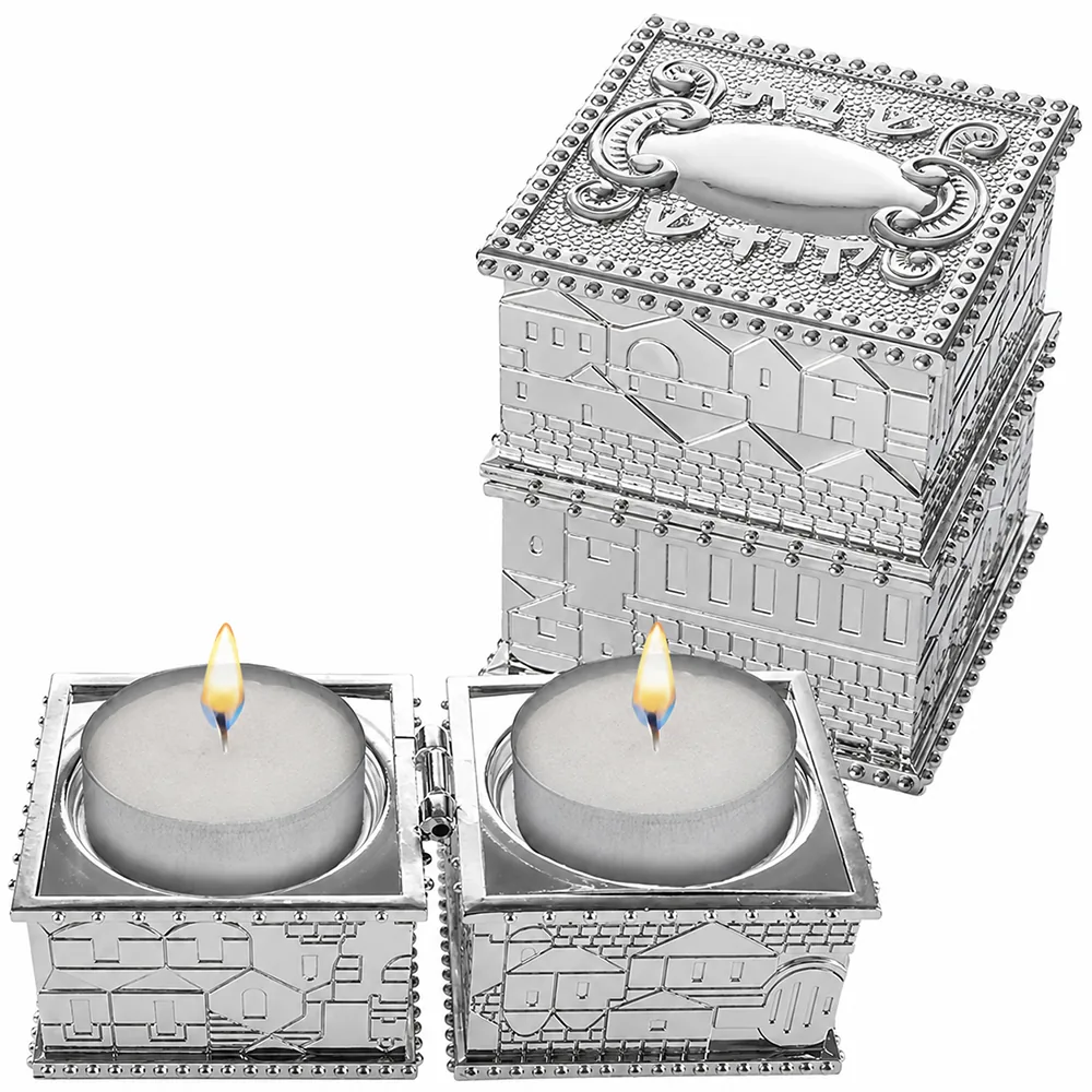 פמוטי נסיעה מוכספים ירושלים 6 ס"מ — תמונה 1