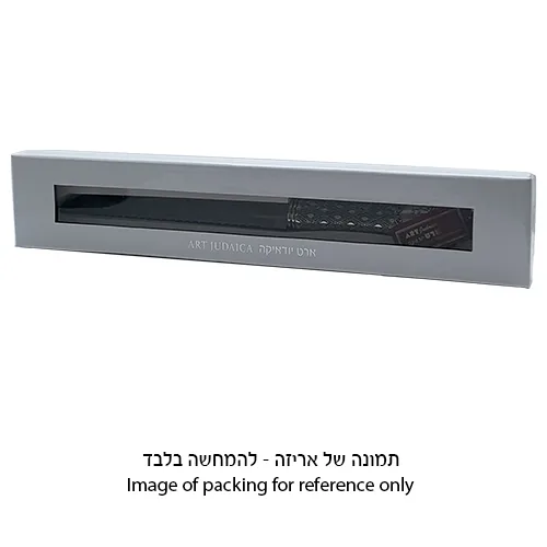 סכין זהב מהודרת עם ידית מתכת 35 ס"מ — תמונה 2