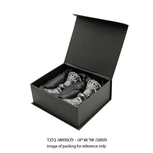 פמוטי קריסטל אלגנטיים 20*19 ס"מ — תמונה 3