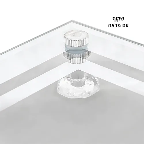 מגש זכוכית מהודר לחלה 45X30 ס"מ — תמונה 2
