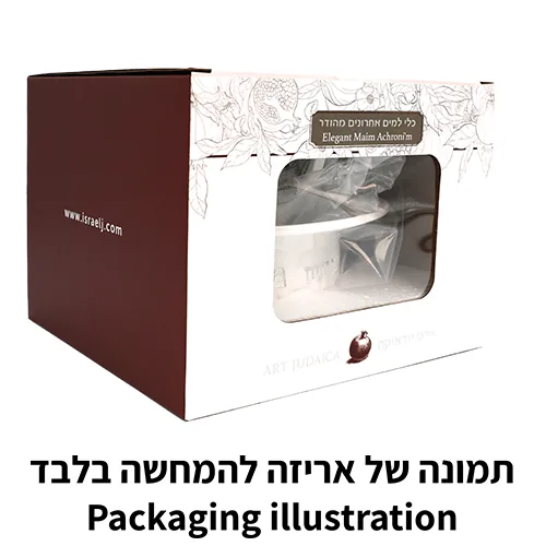 מים אחרונים פולימר מהודר 12 ס"מ (דגם 3) — תמונה 2