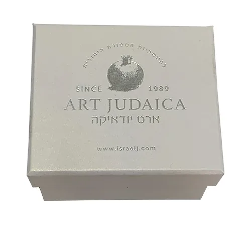 מלחייה קריסטל עם מכסה 4X6 ס"מ — תמונה 2