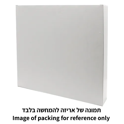 צלחת זכוכית לדבש עם פלקטה 19X23 ס"מ — תמונה 2