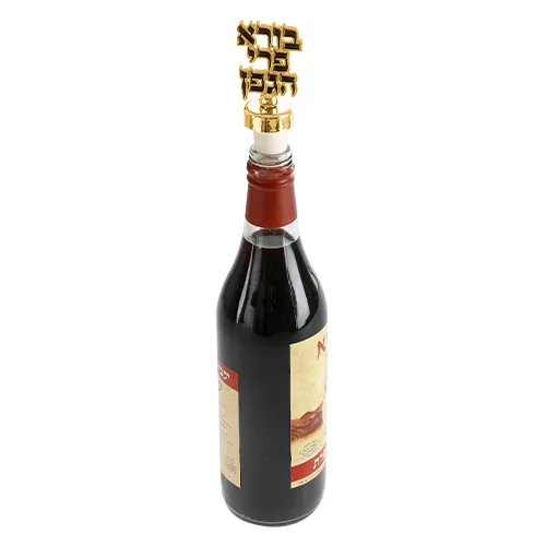 סטנד מעורב זהב פקק לבקבוק יין 12 יח — תמונה 3