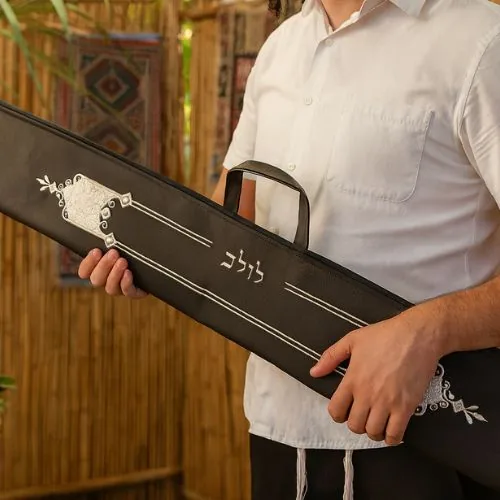 נרתיק מהודר ללולב דמוי עור 116x19 ס"מ — תמונה 4