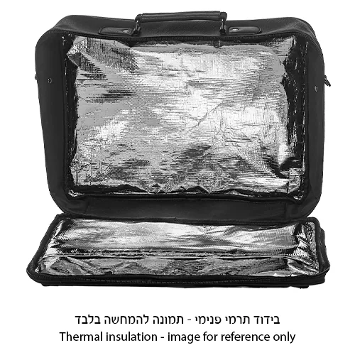 תיק מפואר לטלית גדול תפילין עם ידית 31X41 ס"מ — תמונה 3
