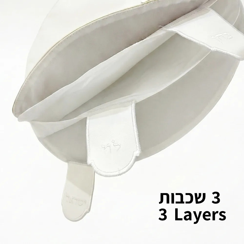 כיסוי פסח מהודר דמוי עור 45 ס"מ אריזת פיויסי — תמונה 2