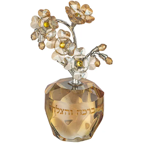 עץ קריסטל ברכה והצלחה 11סמ