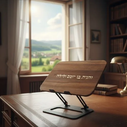 שטנדר מתקפל מעץ ומתכת מהודר — תמונה 2