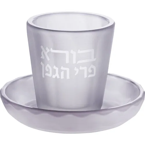 גביע קידוש קריסטל 7 ס"מ