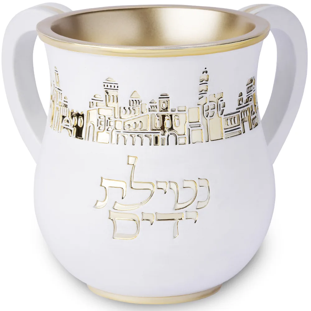 נטלה מהודרת מפולימר ציפוי זהב 14 ס"מ