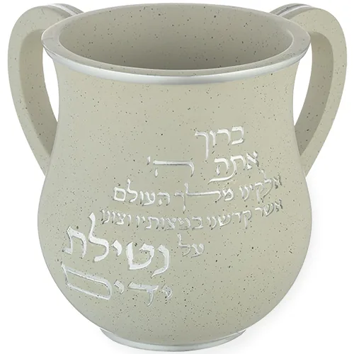 נטלה מהודרת מפולימר ציפוי זהב 14 ס"מ