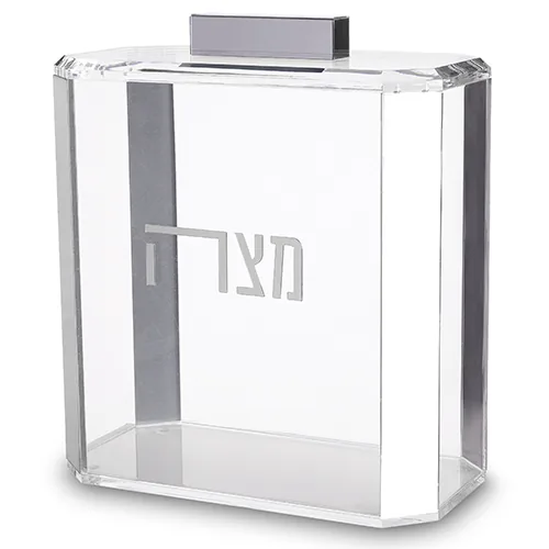 כלי למצה מאקריליק מהודר 22x26 ס"מ