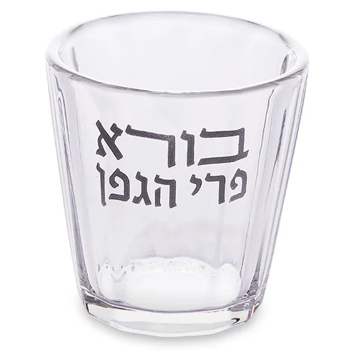 108 גביע קידוש קריסטל 7 ס"מ תכולה 110 מ"ל
