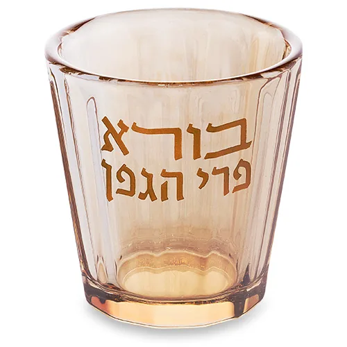 108 גביע קידוש קריסטל 7 ס"מ תכולה 110 מ"ל