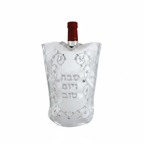 כיסוי לבקבוק יין סטן "עלים" 26 ס"מ