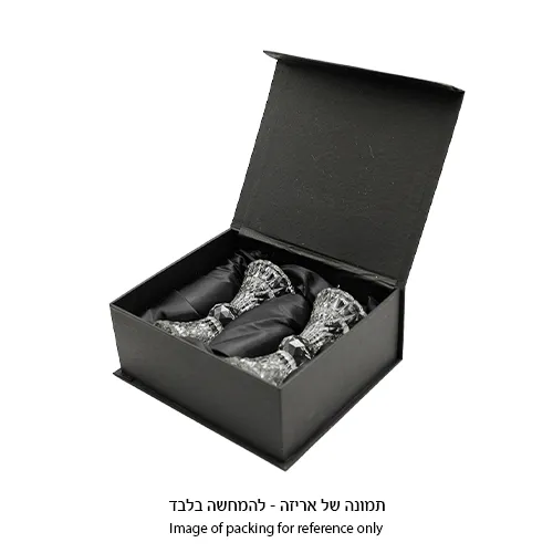 פמוטי קריסטל אלגנטיים 20*19 ס"מ — תמונה 2