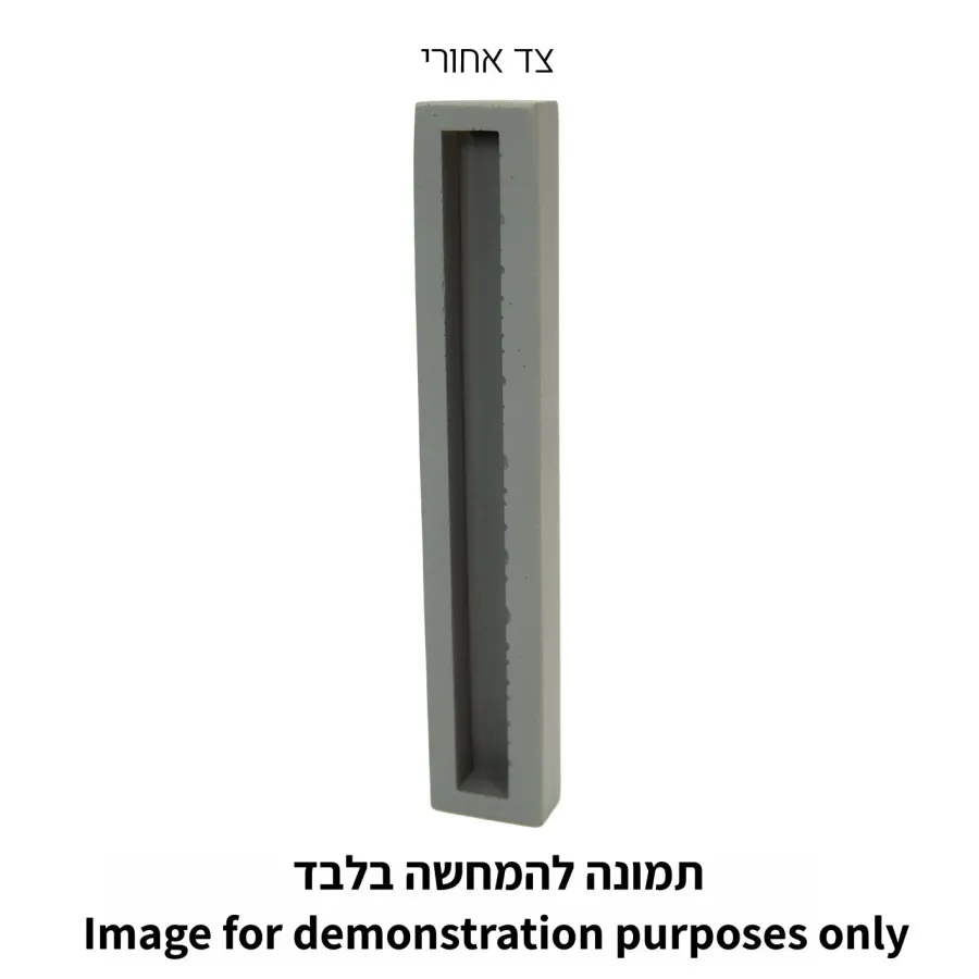Polymer concrete 15 cm, stone-like, black — תמונה 2