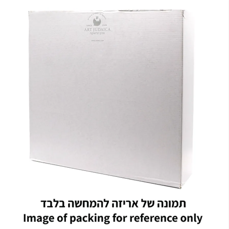 צלחת פסח מזכוכית 40 ס"מ — תמונה 5
