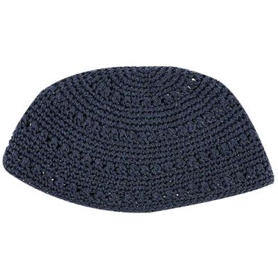 כיפה פריק כחול כהה עם חורים 24 ס"מ