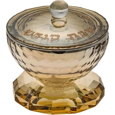 מלחית קריסטל מהודרת זהב 7 ס"מ