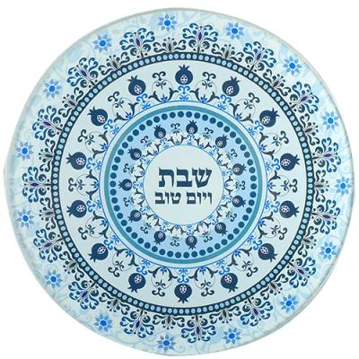 תחתית מודפסת לסיר מזכוכית בלתי שבירה "עיטורים"