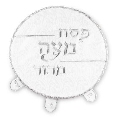 כיסוי פסח ברוקרט עם רקמה זהב 45 ס"מ