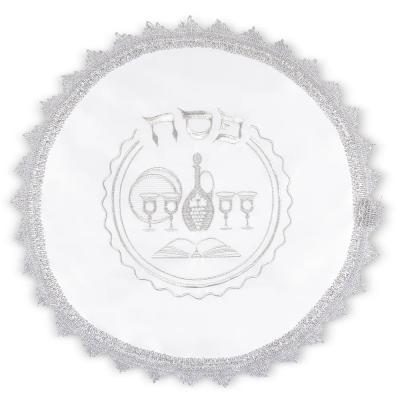 כיסוי פסח סטן עם רקמה 47 ס"מ אריזת צלופן