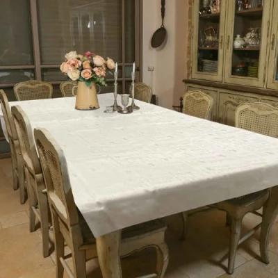 מפת שולחן מהודרת "שבת ויום טוב" 140x220 ס"מ