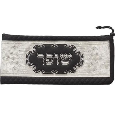 תיק לשופר מהודר דמוי עור עם רקמה 20X42 ס"מ