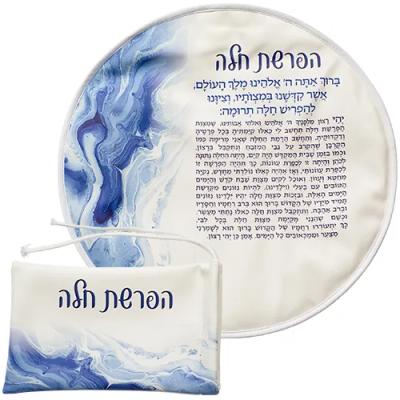 סט הפרשת חלה דמוי עור מהודר 40 ס"מ