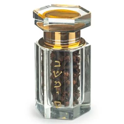 כלי לבשמים מקריסטל 8X5 ס"מ