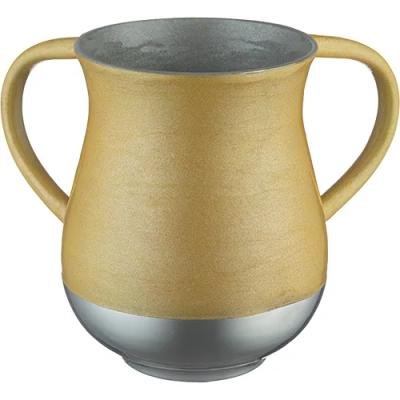 נטלה מהודרת קלה מאלומיניום זהב נצנץ 13 ס"מ