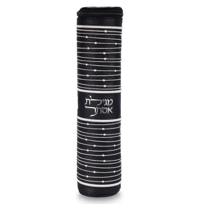 תיק למגילת אסתר פיו שחור 34 ס"מ