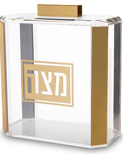 כלי למצה מאקריליק מהודר 22x26 ס"מ