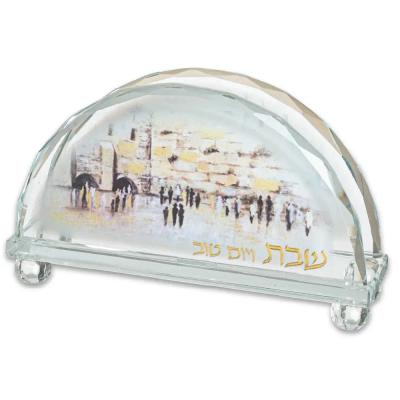 מפיון קריסטל מהודר עם פלקטה 15*9.5 ס"מ