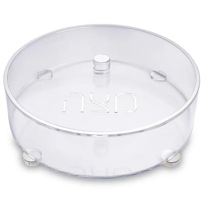 קופסא למצה עגולה מאקריליק 40 ס"מ