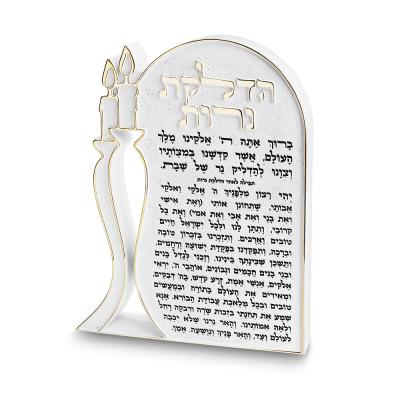 הדלקת נרות פולימר בטון בלוק 23.5*18.5 ס"מ