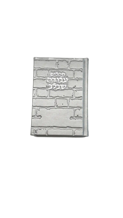 תהילים עבודה שבלב - כריכת כותל כסף