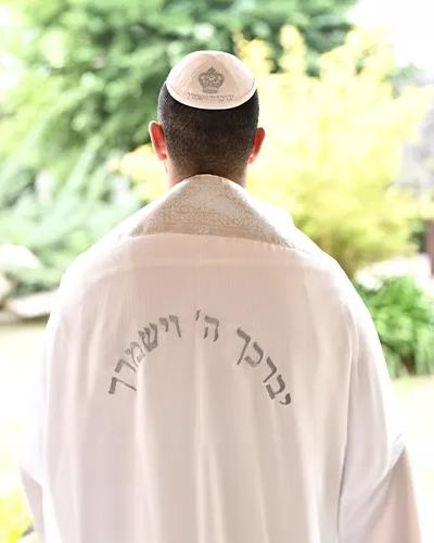 טלית דגם יברכך