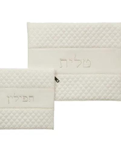 סט תפילין מעור דמוי עור 36*29 ס"מ עם רקמה