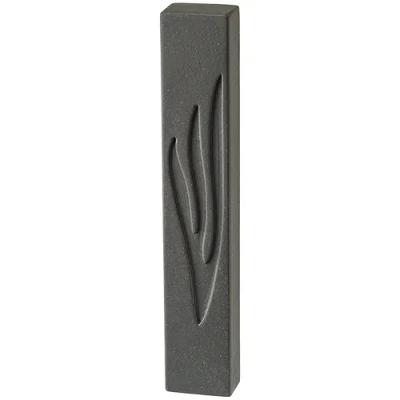 Polymer concrete 15 cm, stone-like, black