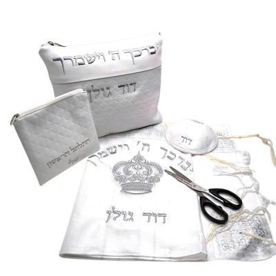 סט חלאקה פרימיום דגם כתר רקמה בכסף