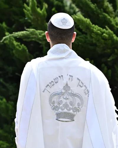טלית דגם כתר